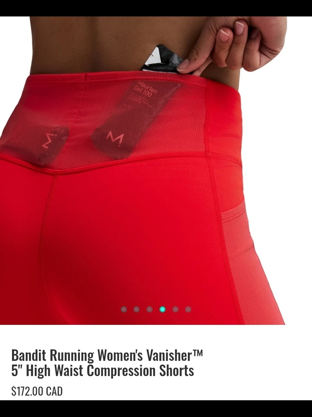Bandit Running Women's Vanisher™ 5" High Waist Compression Shorts - Picture 5 of 9